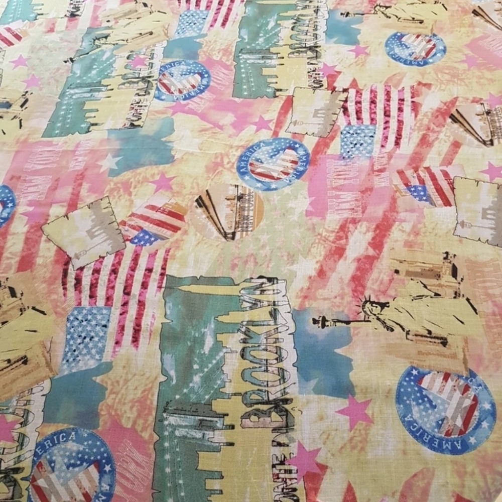 Romano Shawls American Flag Scarf: Statue of Liberty Shawl - Picture 7 of 7